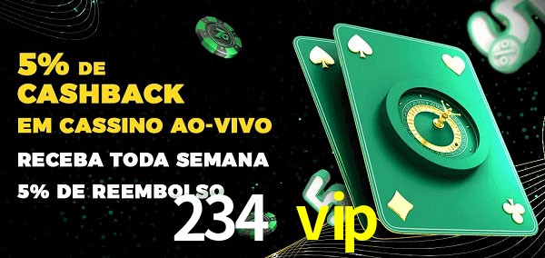 Promoções do cassino ao Vivo 234 vip